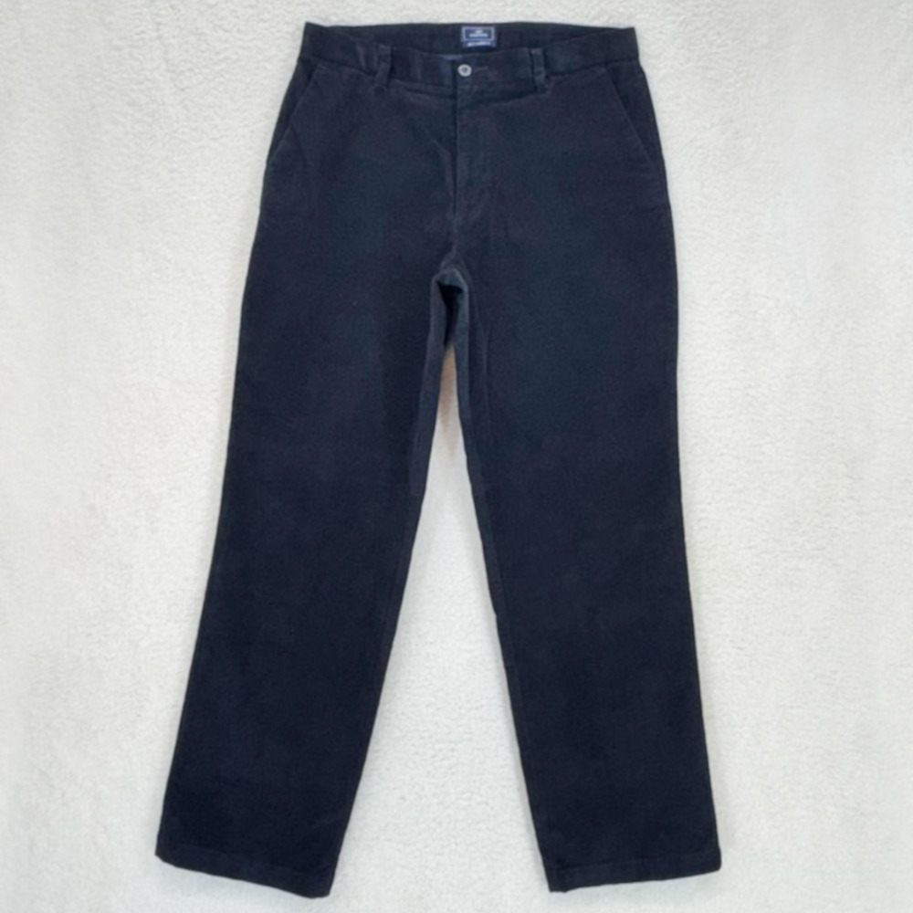Dockers D3 Classic Fit Dress Corduroy Pants Men 36x32 Black Flat Front Business - Picture 7 of 9